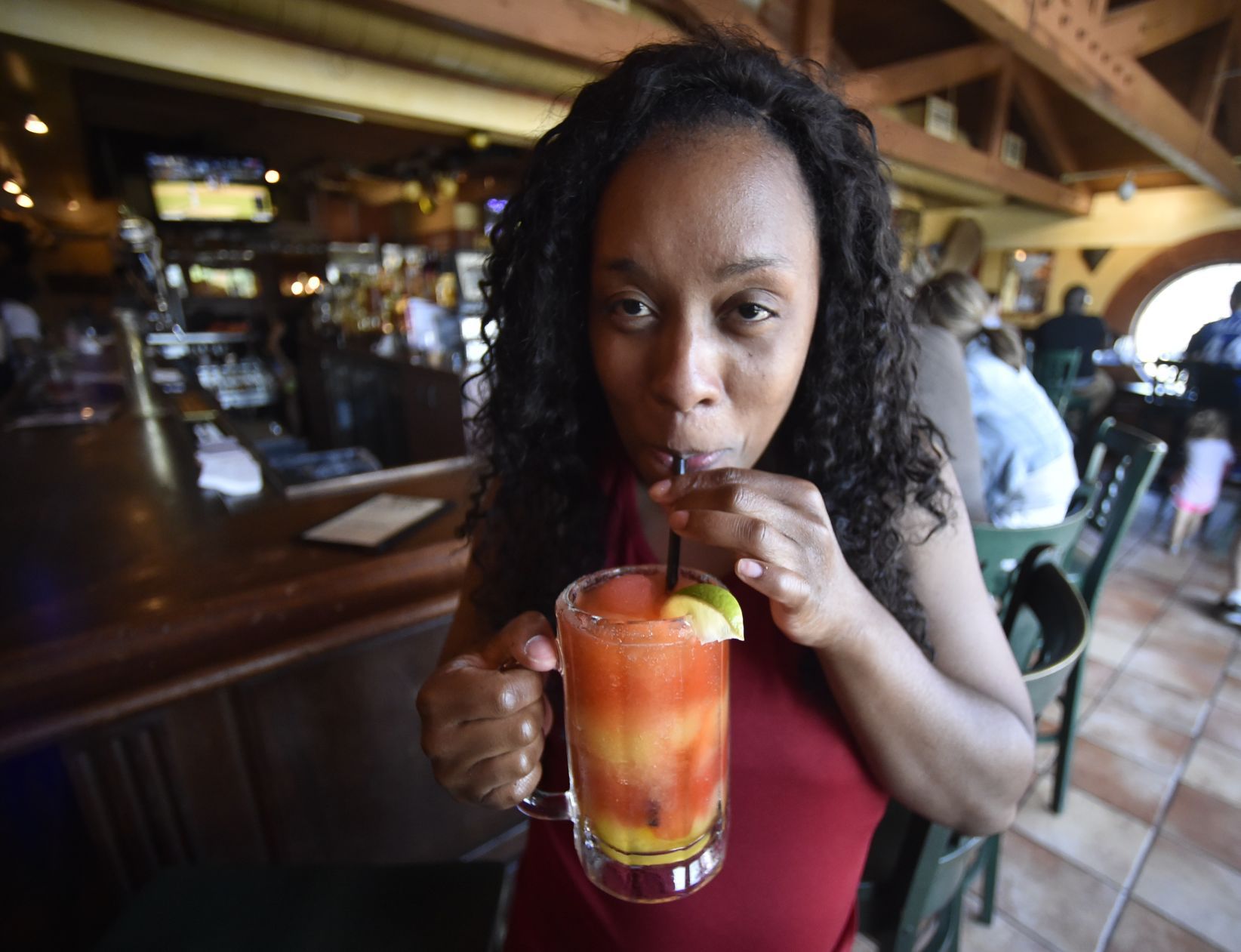 Margarita at the Blue Sombrero